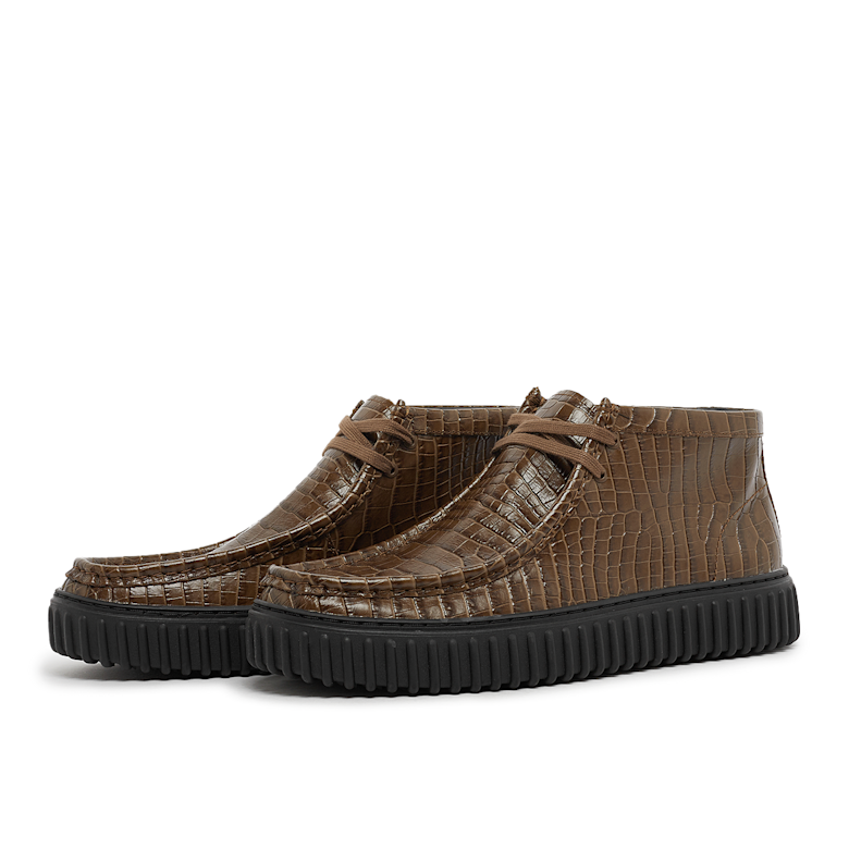 Acheter Clarks x Martine Rose Cur Torhill High en brun | 26180972